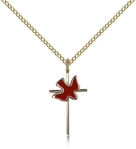Cross with Holy Spirit Pendant