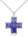 Sterling Silver Light and Life Medal Necklace