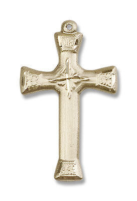 Women's Flared Tip Cross Pendant