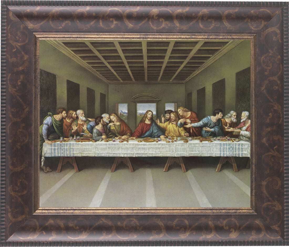 Last Supper 8x10 Framed Print Under Glass