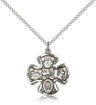 Women's Wide Tip 5-Way Medal with Dove Center