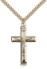 Traditional High Polish Crucifix Pendant