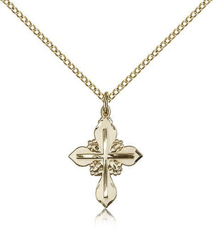 Smaller Women's Teardrop Cross in Cross Pendant