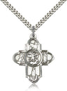 St. Michael and Our Lady 5-Way Pendant