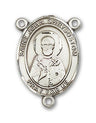 St. John Chrysostom Rosary Centerpiece Sterling Silver or Pewter