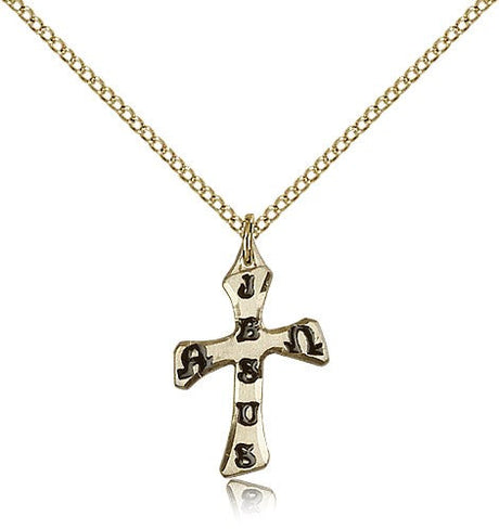 JESUS Cross Pendant