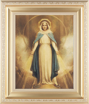 Miraculous Mary 8x10 Framed Print Under Glass