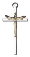Contemporary Risen Christ Wall Crucifix 4"