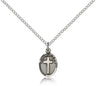 Petite Friend In Jesus Cross Pendant