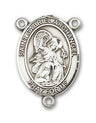 St. Gabriel the Archangel Rosary Centerpiece Sterling Silver or Pewter