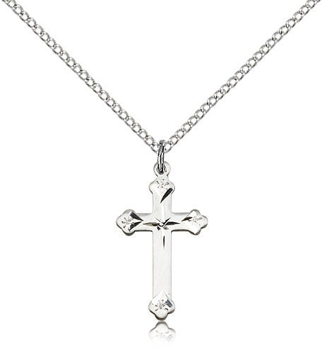 Starburst Center Cross Necklace