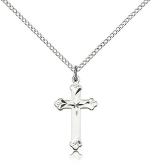 Starburst Center Cross Necklace