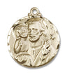 St. Joseph Medal with High Relief for Men
