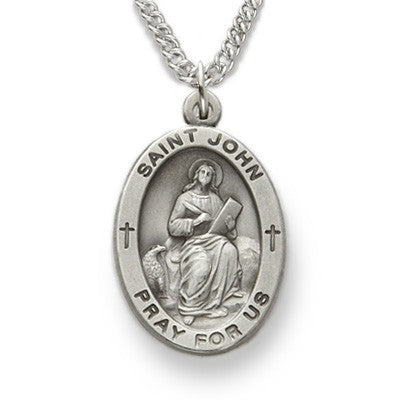 St. John Sterling Silver Medal