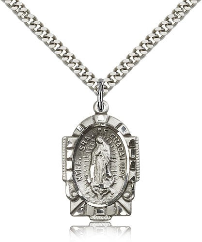 Our Lady of Guadalupe Arch Edge Spanish