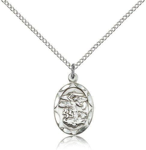 Oval St. Michael Medal