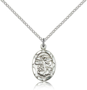 Oval St. Michael Medal
