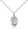 Oval St. Michael Medal