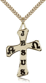 Large JESUS Cross Pendant