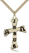 Large JESUS Cross Pendant