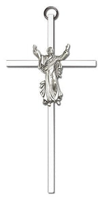 Risen Christ Wall Crucifix  6"