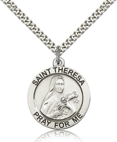 St. Theresa Pendant for Men