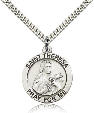 St. Theresa Pendant for Men