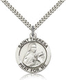 St. Theresa Pendant for Men