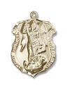 St. Michael the Archangel Badge Shaped Medal for Women