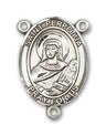 St. Perpetua Rosary Centerpiece Sterling Silver or Pewter