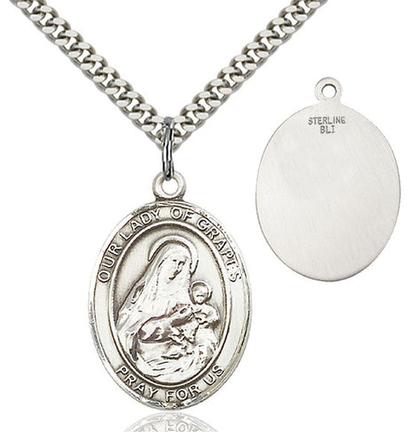 Our Lady of Grace of Grapes Medal