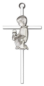 First Communion Boy Cross  6 inch
