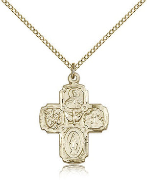 Five Way Cross Pendant for Women