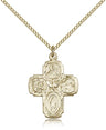 Five Way Cross Pendant for Women