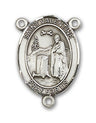 St. Valentine of Rome Rosary Centerpiece Sterling Silver or Pewter