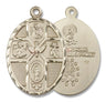 Men's Large 5-Way Holy Spirit Medal