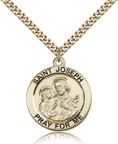 Pray for Me St. Joseph Necklace for Women