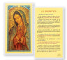 La Magnifica Virgin Guadalupe Laminated Spanish Prayer Card