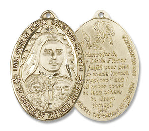 Large St. Therese Pendant