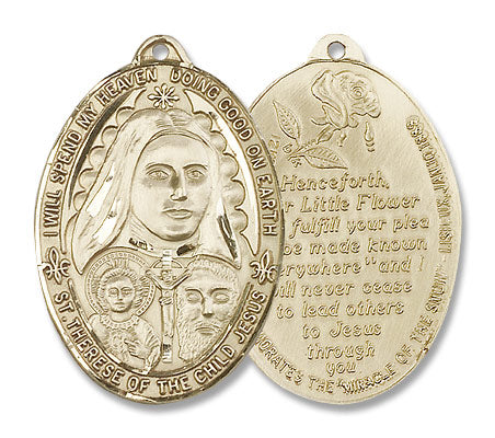 Large St. Therese Pendant
