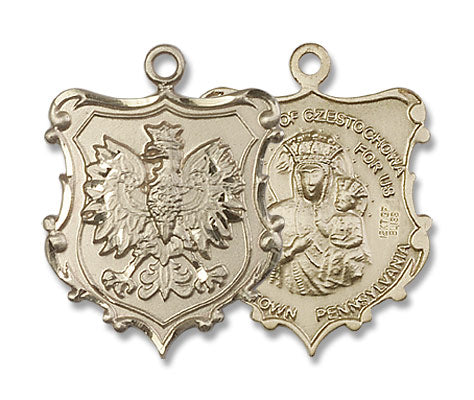 Our Lady of Czestochowa Poland Medal