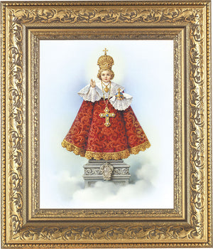 Infant of Prague 8x10 Framed Print Under Glass