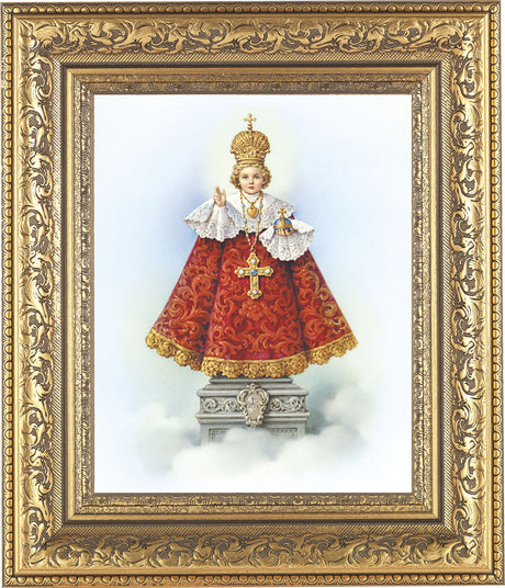 Infant of Prague 8x10 Framed Print Under Glass
