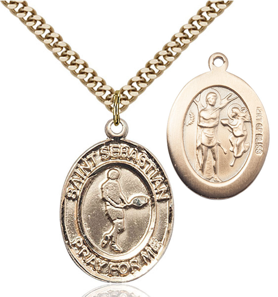 St. Sebastian Tennis Medal