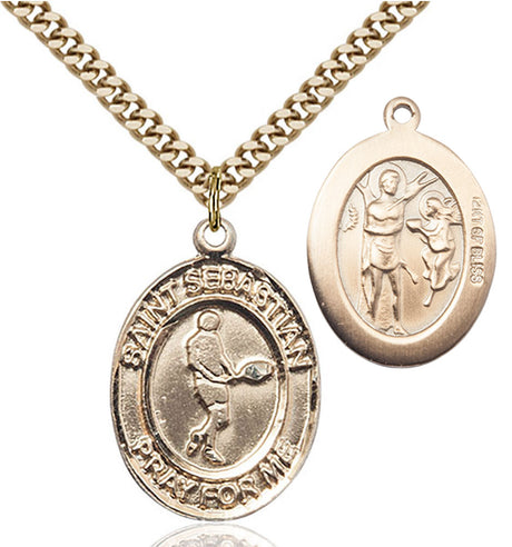 St. Sebastian Tennis Medal