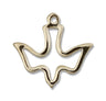 High Polish Cut Out Holy Spirit Medal