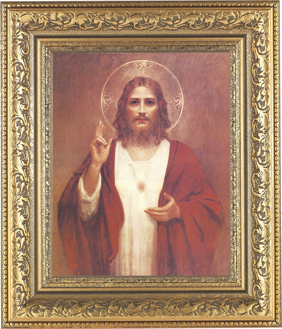 Sacred Heart of Jesus 8x10 Framed Print Under Glass
