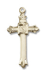 Radial Center Cross Necklace