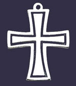 Flared Cross Pendant