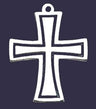 Flared Cross Pendant